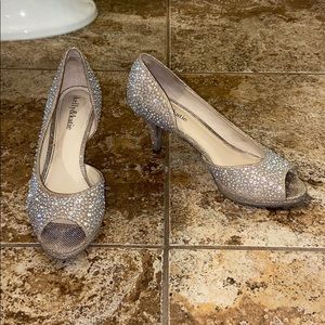 Sparkly high heels size 8